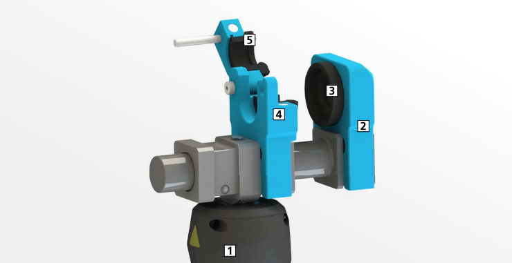 AGRO EVolution EMC Shield Contact 압착용 AXI PRESS